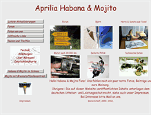 Tablet Screenshot of habana-mojito.com